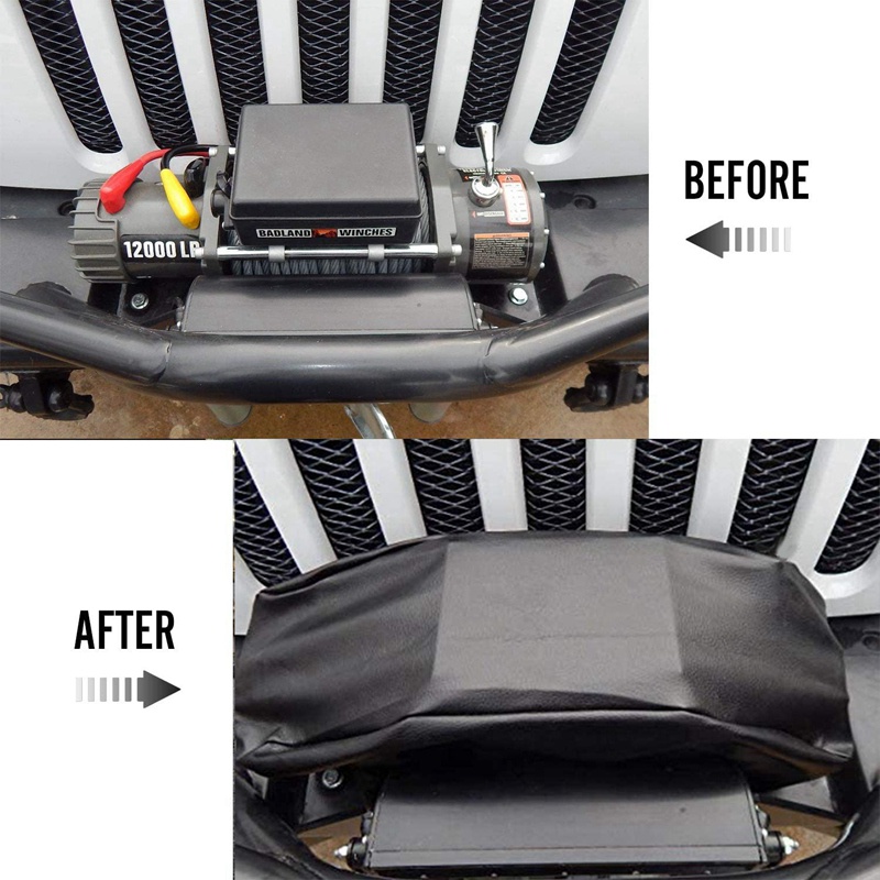 Nắp tời Bảo vệ tời chống thấm nước hạng nặng Nắp bảo vệ tời đa năng chống bụi Nắp bảo vệ lên đến 17500 Lbs