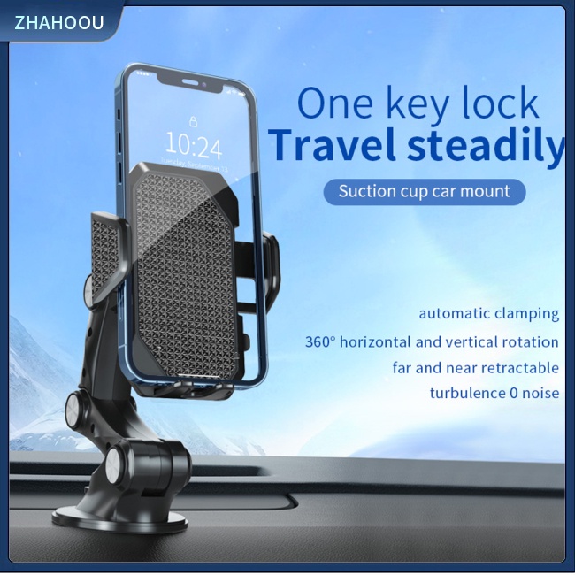 ☃Nhà Cửa☃ Giá Đỡ Điện Thoại 3 Xương Có Giác Hút Gắn Kính Chắn Gió Xe Hơi