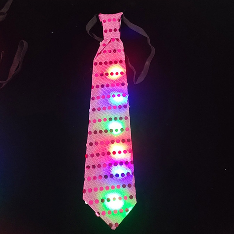 Bộ 10 Cà Vạt Đèn Led Phát Quang Độc Đáo