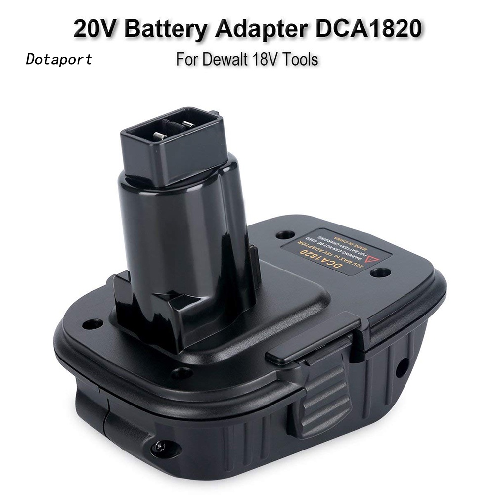 Bộ Chuyển Đổi Pin Li-ion DCA1820 10.8V 12V 18V 20V Sang 18V