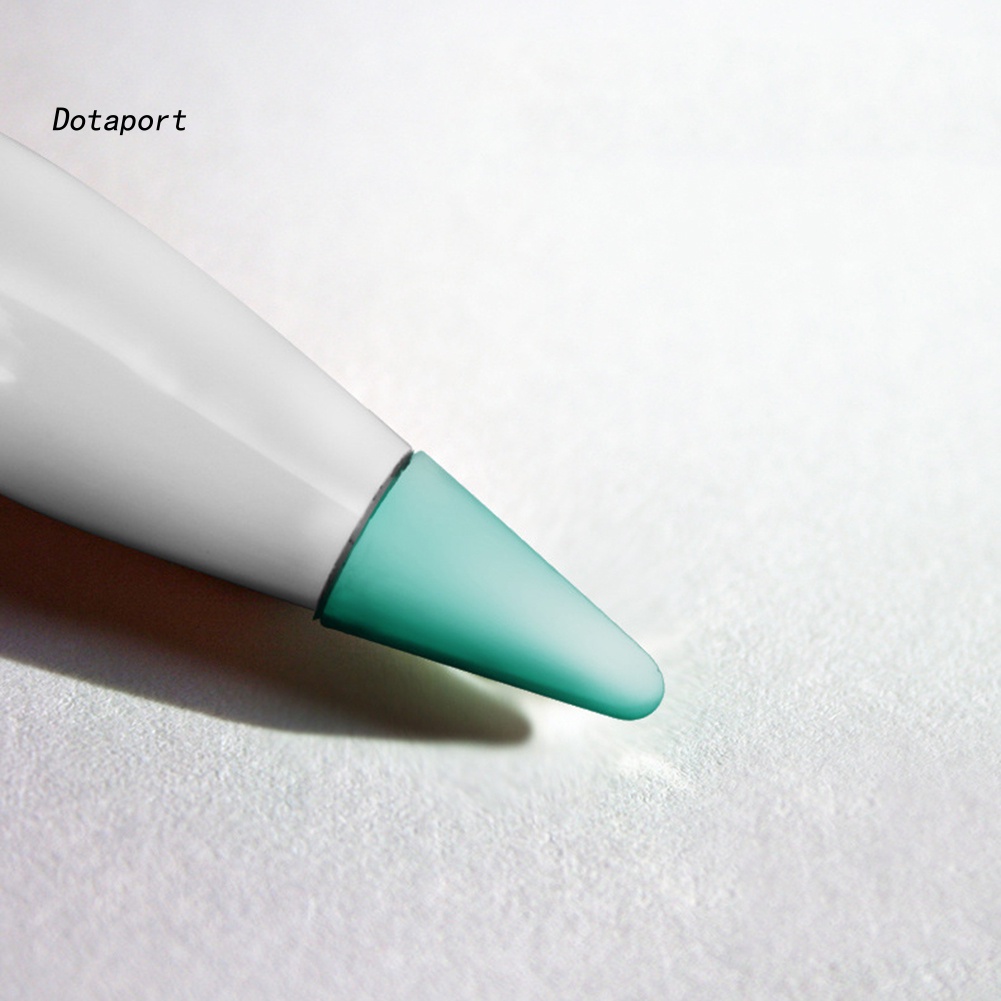 Set 4 / 8 Nắp Đậy Ngòi Bút Cảm Ứng Cho Apple Pencil 1 / 2