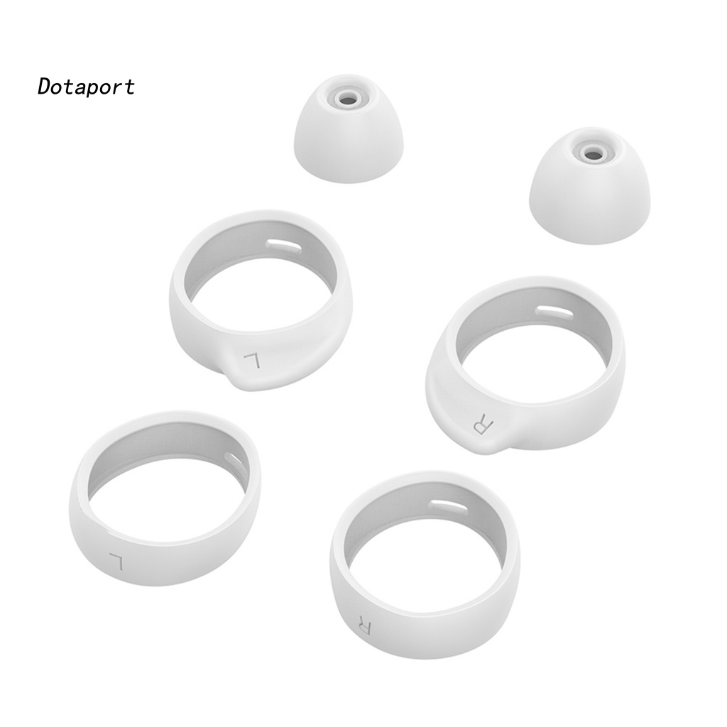 Set 2 Cặp Nút Tai Nghe Nhét Tai Bằng Silicone Chống Gãy Siêu Bền