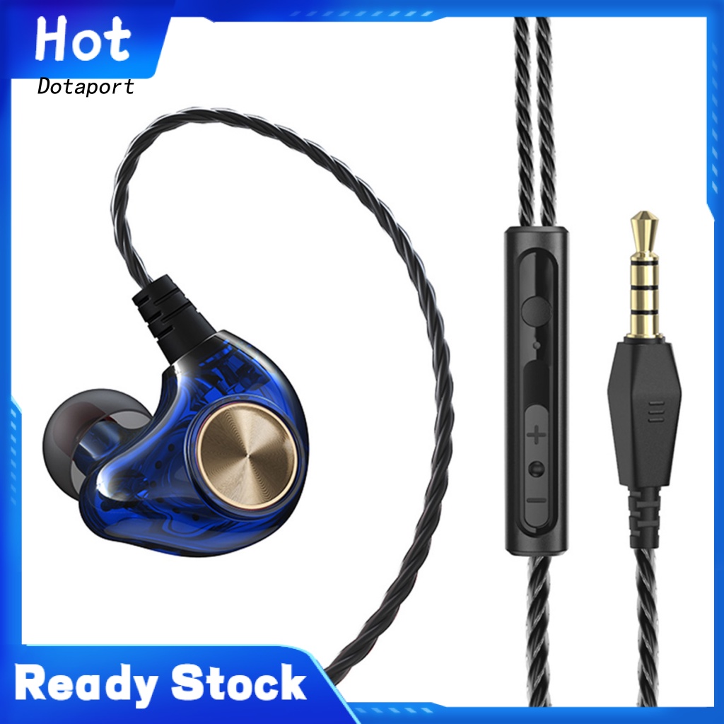 Tai Nghe Nhét Tai KDDT- K1 Jack 3.5mm Bass Trầm Có Micro Thiết Kế Thời Trang