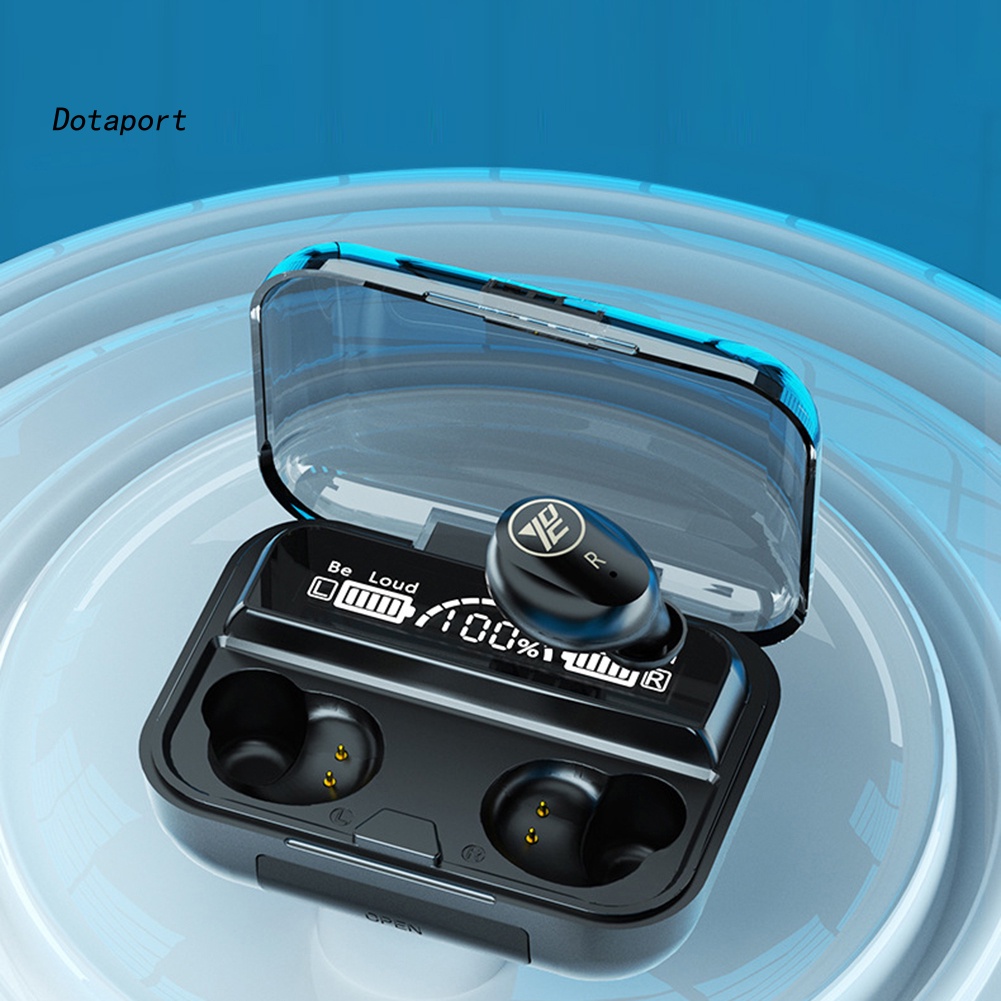Tai Nghe KDDT TWS M16 Bán Nguyệt Bluetooth 5.1 Phong Cách Thể Thao Kèm Hộp Sạc