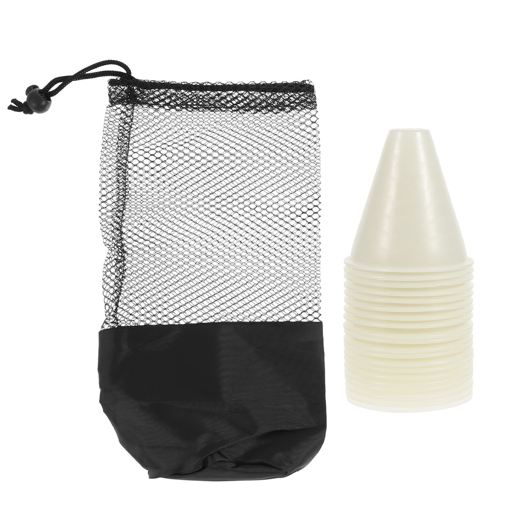 Bộ Phụ Kiện Đánh Dấu Hình Nón Phẳng Phát Quang Cho Bé Tập Gym / Bóng Đá