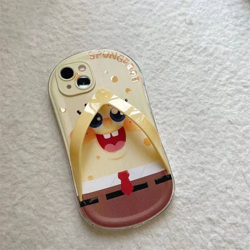 Apple 13 Phone Case Iphone12 Sponge Baby Flip Flops 11promax Personalized Creative TikTok Same Soft CIZl