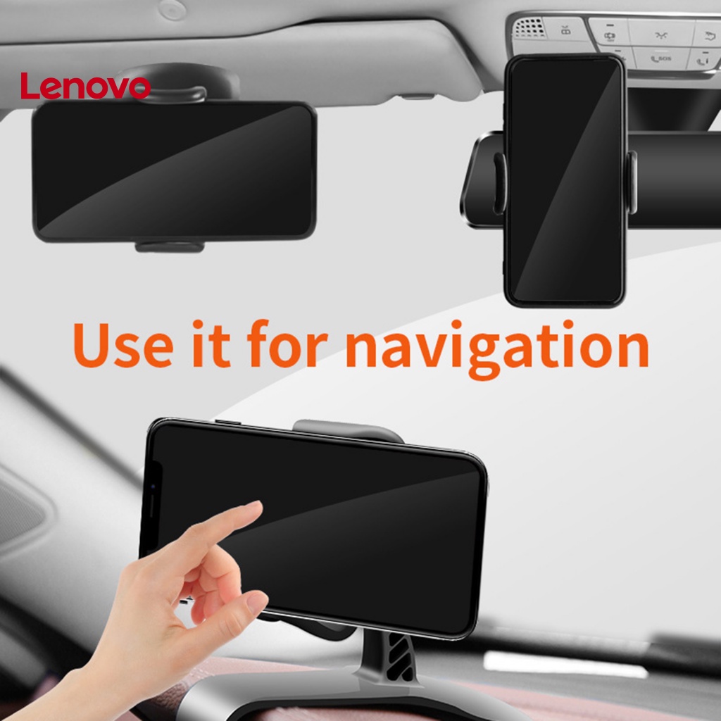 Giá Đỡ Điện Thoại / Gương Chiếu Hậu Xe Hơi Hình Hoa Hướng Dương Xoay 360 Độ Chống Sốc / Trượt Chân Khóa Chắc Chắn Đa Năng