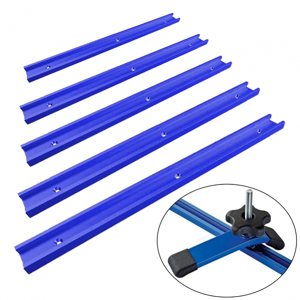 Dụng Cụ Theo Dõi Đường Ray Xe Hơi Miter Bar Bằng Hợp Kim Nhôm Mới