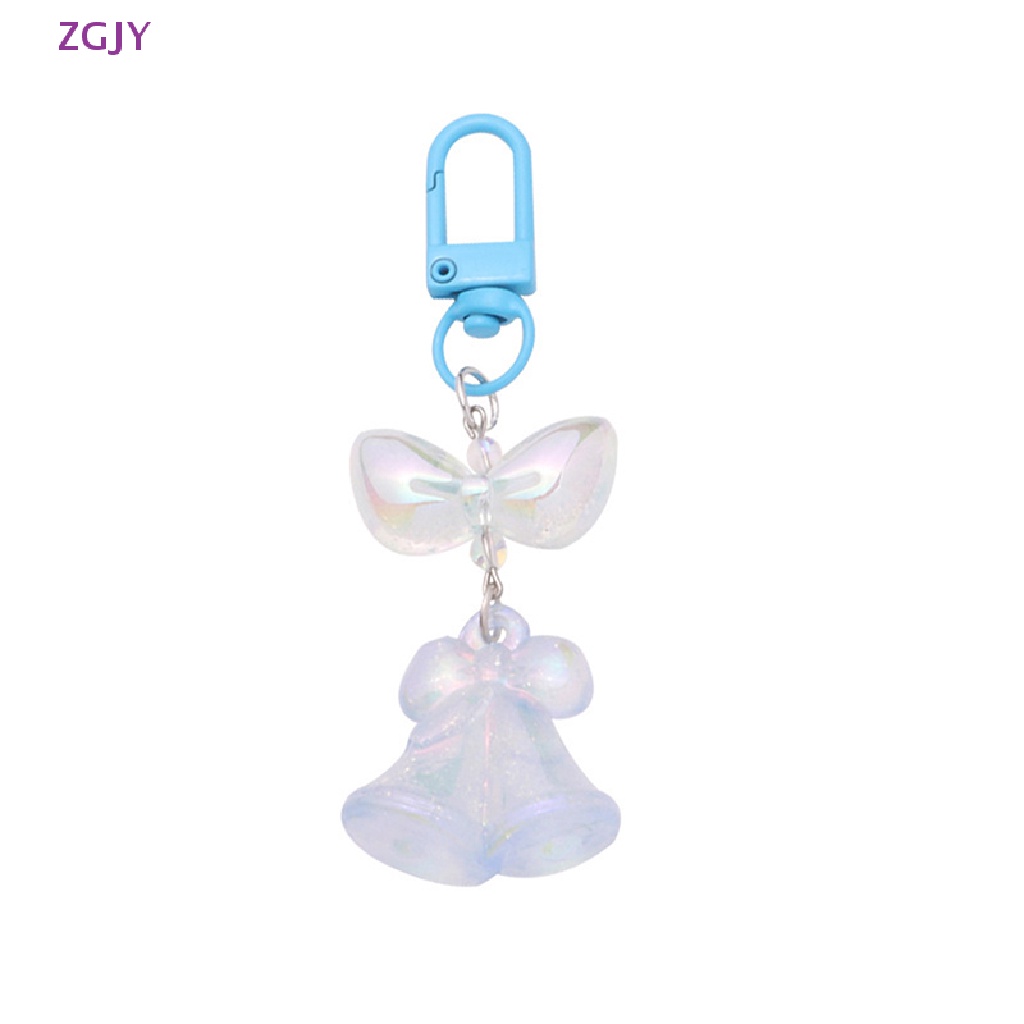 Móc Khóa Hình Nơ Bằng Acrylic Phát Sáng Dễ Thương Mới