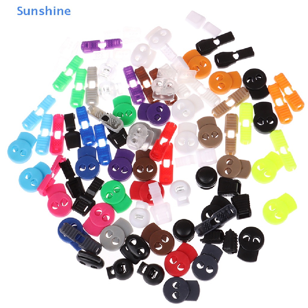 1 Cặp Khóa Dây Giày Co Giãn Không Cần Buộc Tiện Dụng