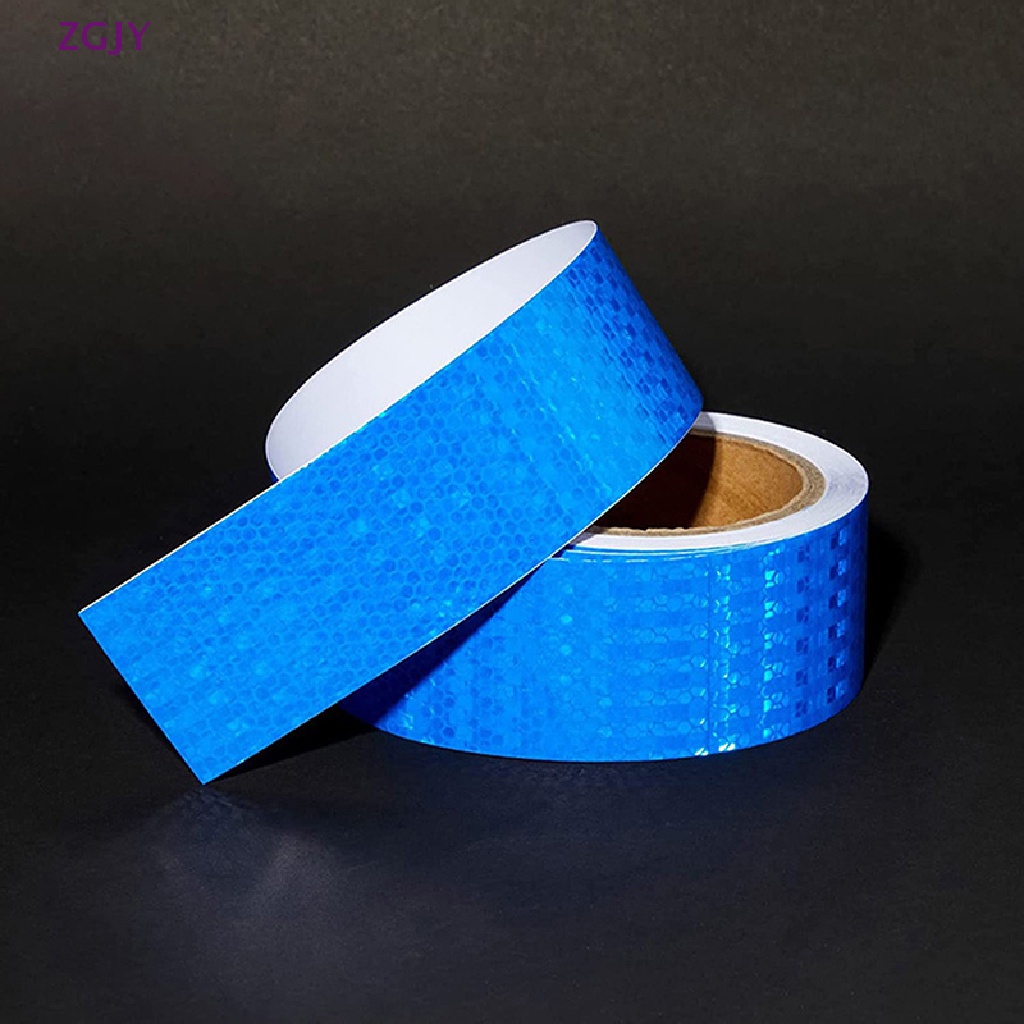 Cuộn Băng Keo Phản Quang Màu Trắng Đỏ 2.5CM * 3M Trang Trí Xe Đạp