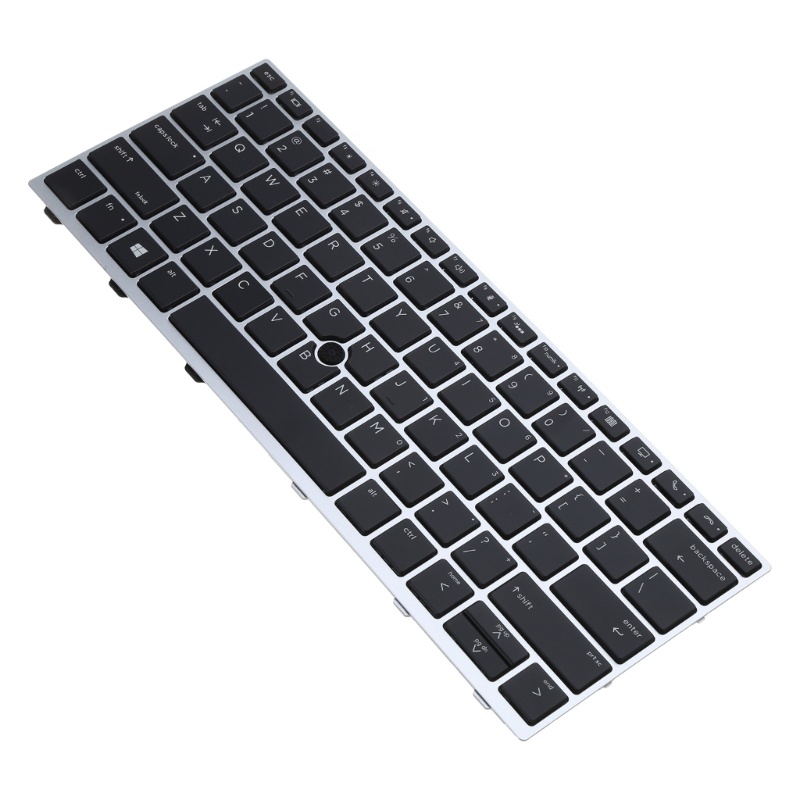 Bàn Phím Chơi Game Không Đầu Khung Bạc Cho HP Elitebook 730 g5 735