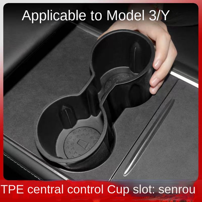 Phù Hợp Khay Đựng Cốc Nước Tiện Dụng Cho Tesla Model 3 / Y