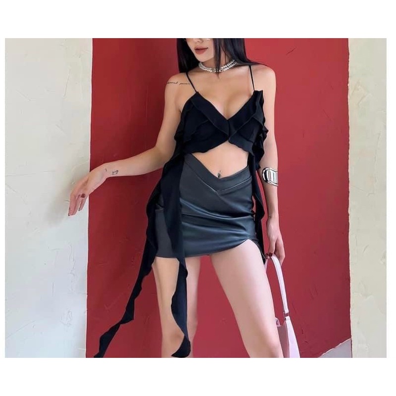 Áo 2 dây tua rua siêu hot diện lên cực cháy siêu sexy alohashop91