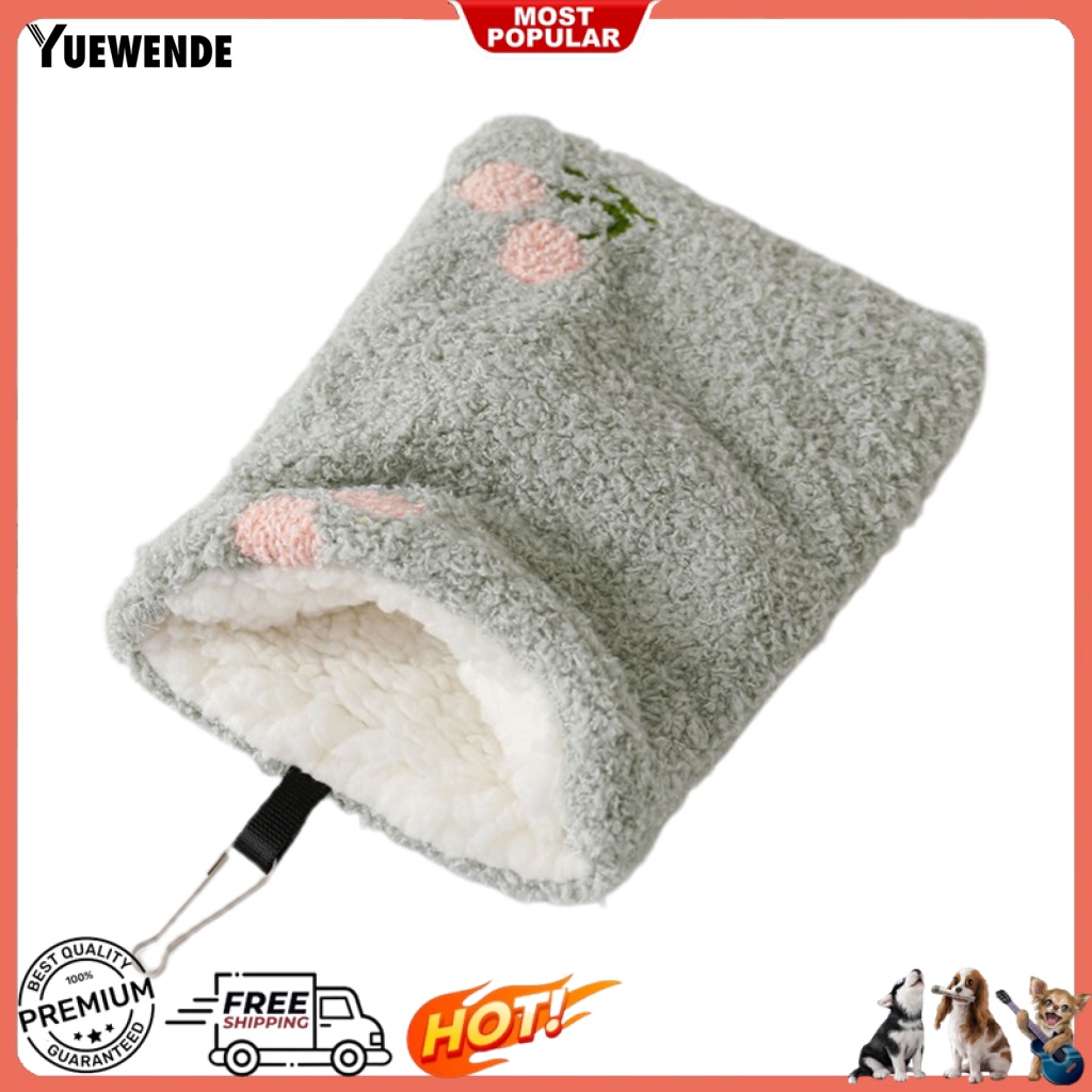 Nhà Nuôi Chuột Hamster Thêu Họa Tiết Tinh Tế Chống Gió Tiện Dụng