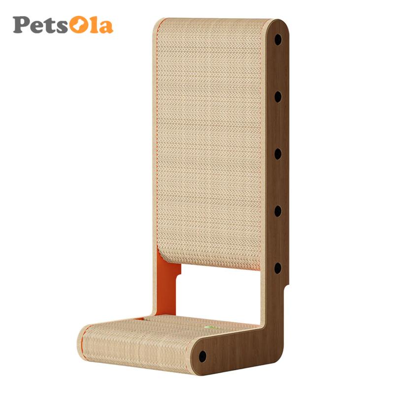 [Koolsoo21] Đệm Cào Móng Tiết Kiệm Không Gian Hình Chữ L Cho Mèo