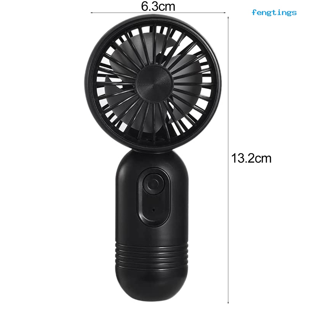 Quạt Làm Mát Bỏ Túi Một Cánh Ít Tiếng Ồn Nhỏ Gọn Siêu Nhanh Bằng ABS