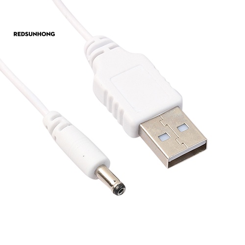 Dây Cáp Sạc Chuyển Đổi RH.B 1m DC 3.5mm x 1.35mm Female Sang USB Type A Male
