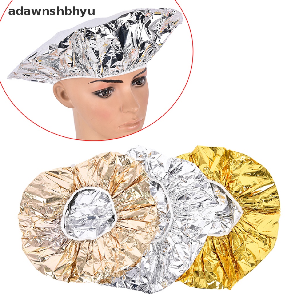 Mũ Trùm Tóc Bằng Lá Nhôm Co Giãn Tiện Dụng Khi Tắm