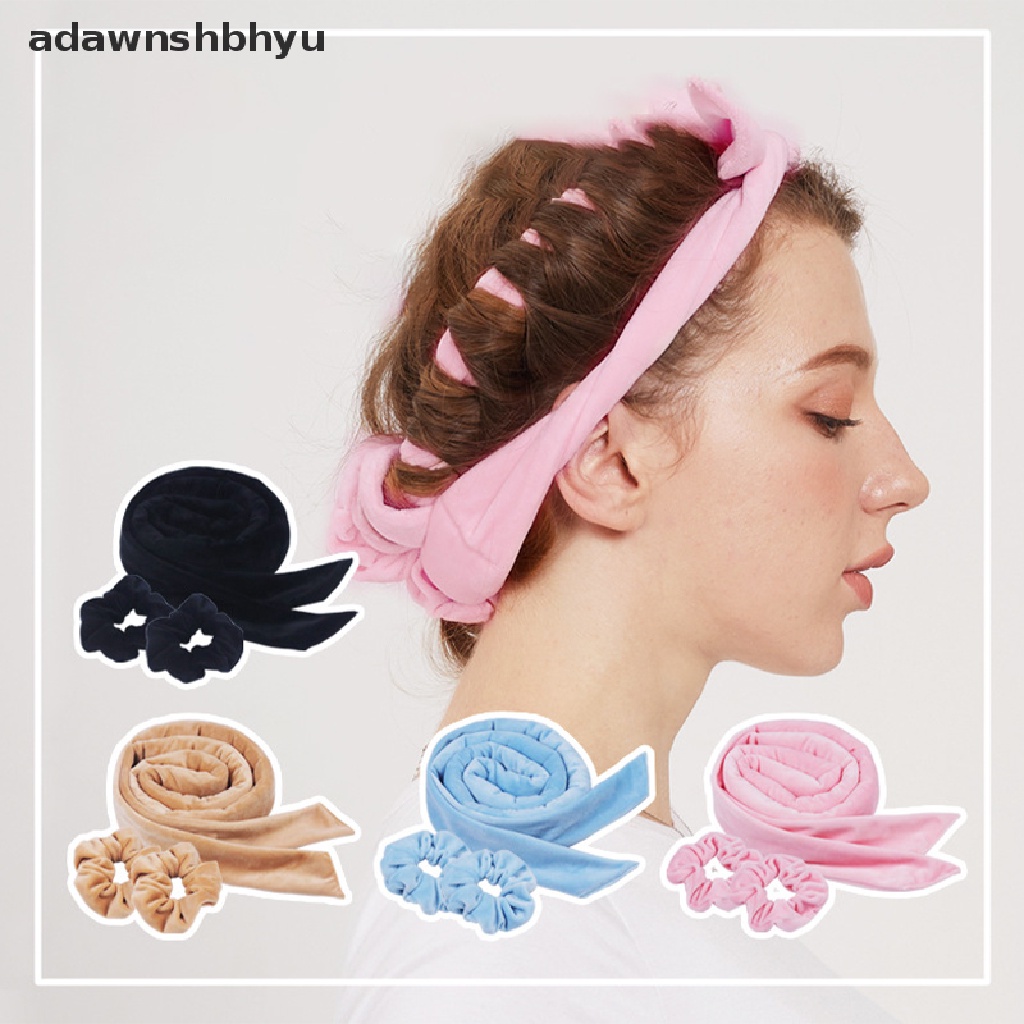 Bộ Dụng Cụ Uốn Tóc Không Dùng Nhiệt Tiện Lợi Khi Ngủ