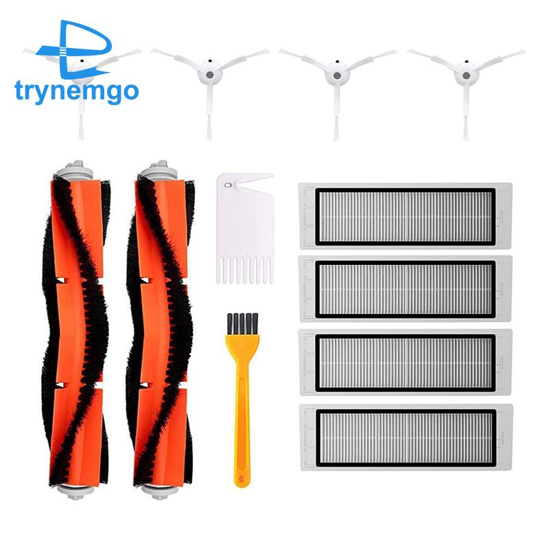 Tấm Lọc Hepa Chổi Chính Thay Thế Cho Robot Hút Bụi Roborock S50 S51 S5 S5Max