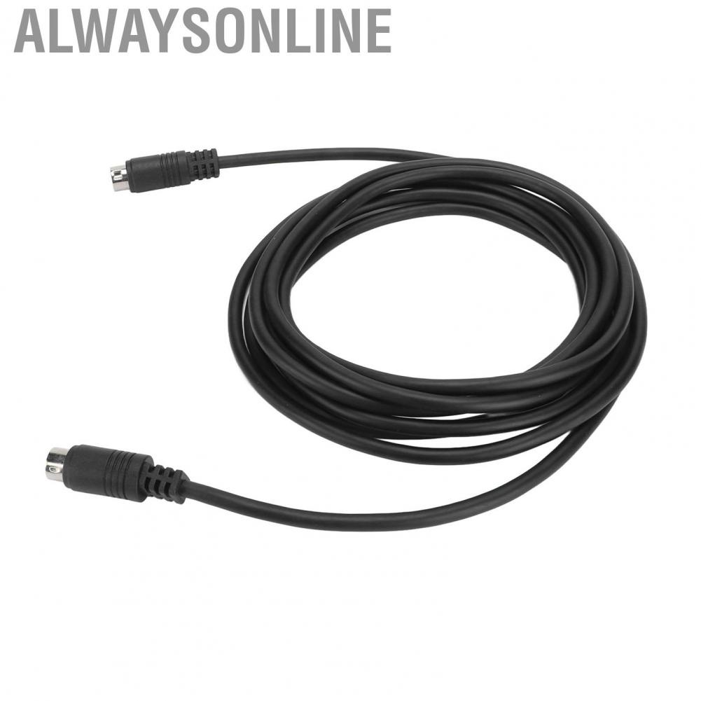 Alwaysonline 9 Pin Male to  Input Cable Professional Mini Din 9PIN for Media Center Receiver 9.8ft
