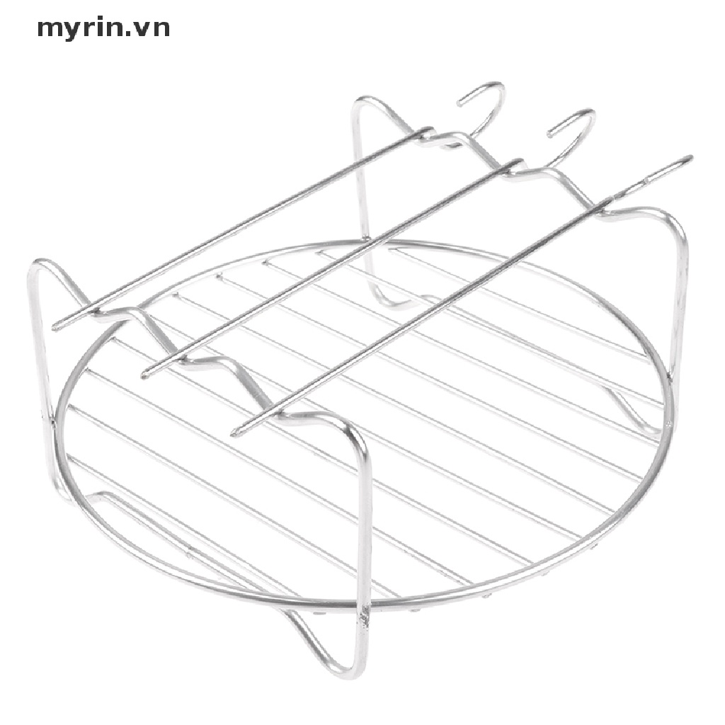 Khay Nướng BBQ Hai Tầng Bằng Thép Không Gỉ