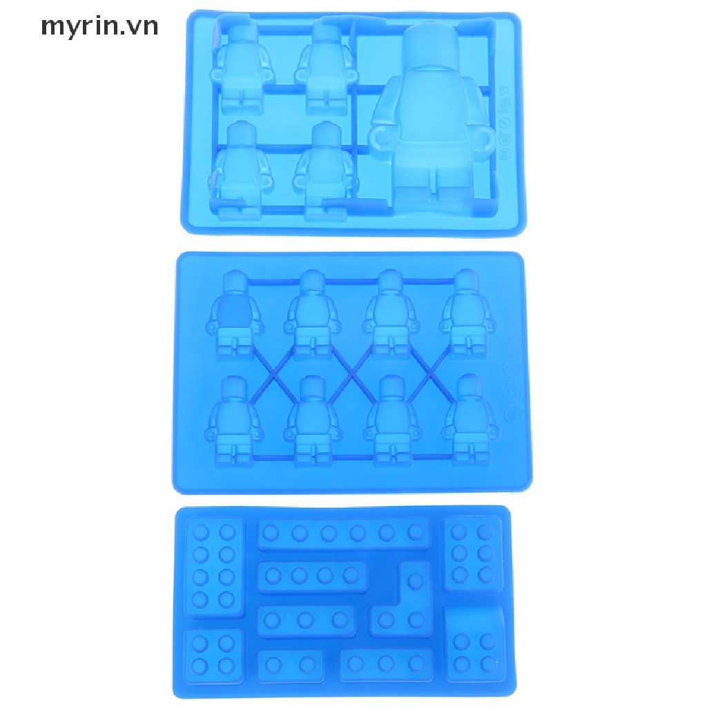 Khuôn Silicon Làm Đá / Xà Phòng / Sô Cô La / Đất Sét Hình Máy myrin 3D