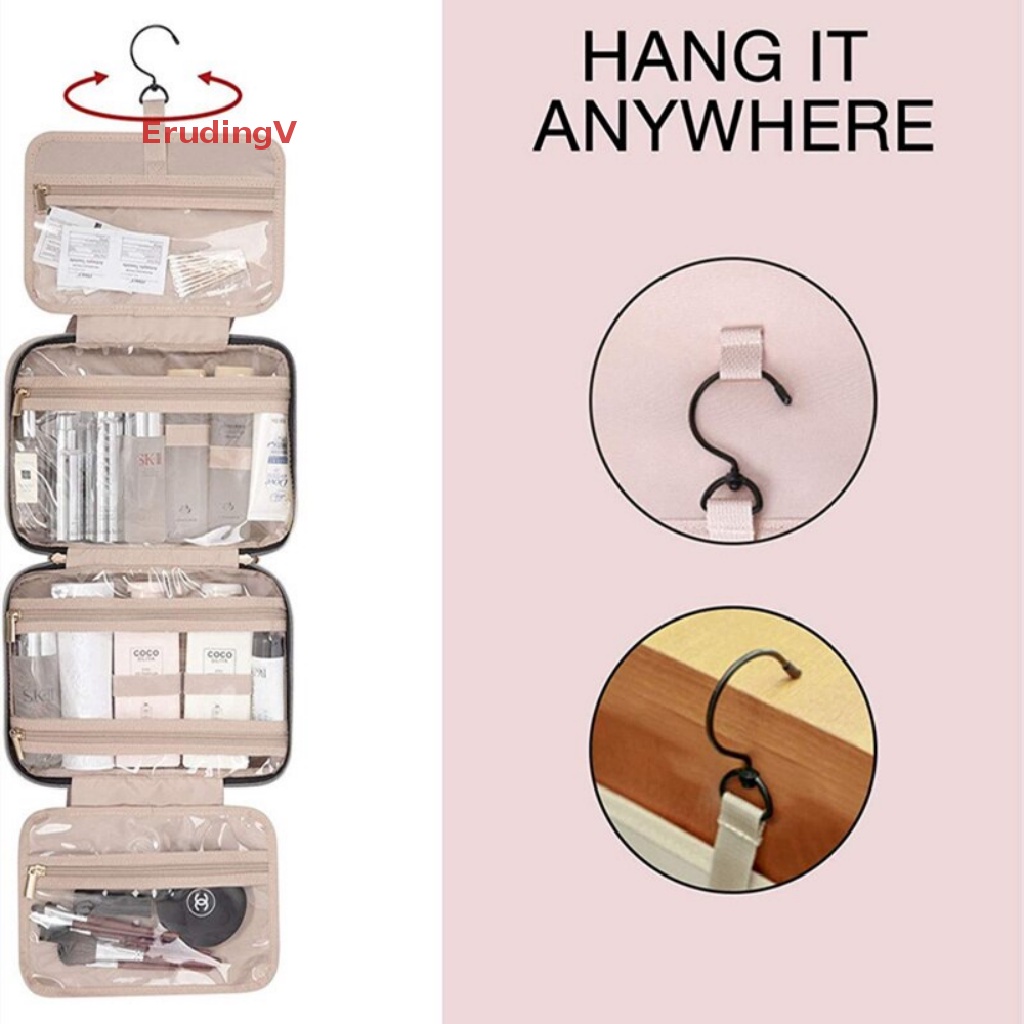 Túi Đựng Mỹ Phẩm Cỡ Lớn Chống Thấm Nước Tiện Dụng Khi Đi Du Lịch