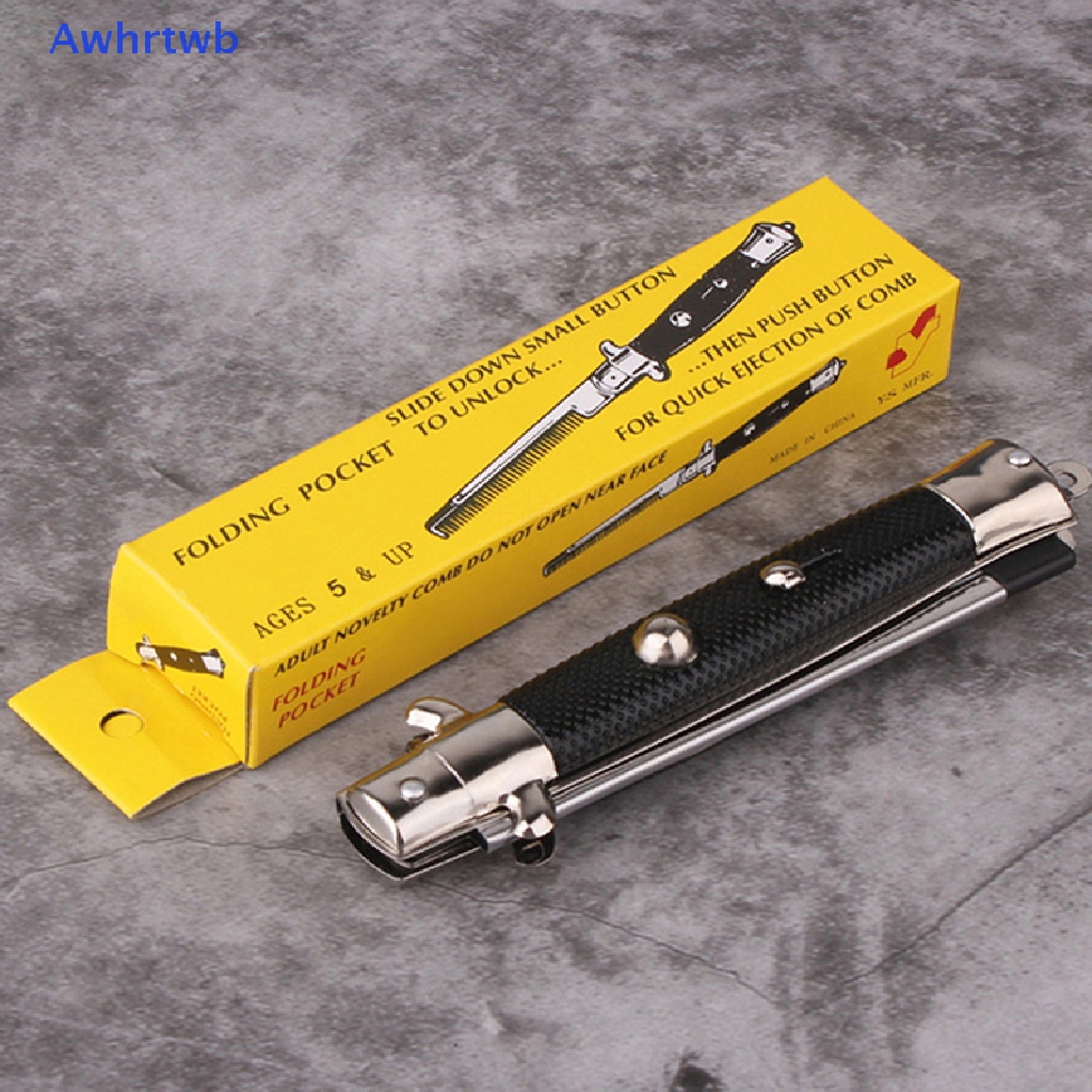 Lược Chải Râu Gấp Gọn Tự Động Bỏ Túi Tiện Dụng Mới