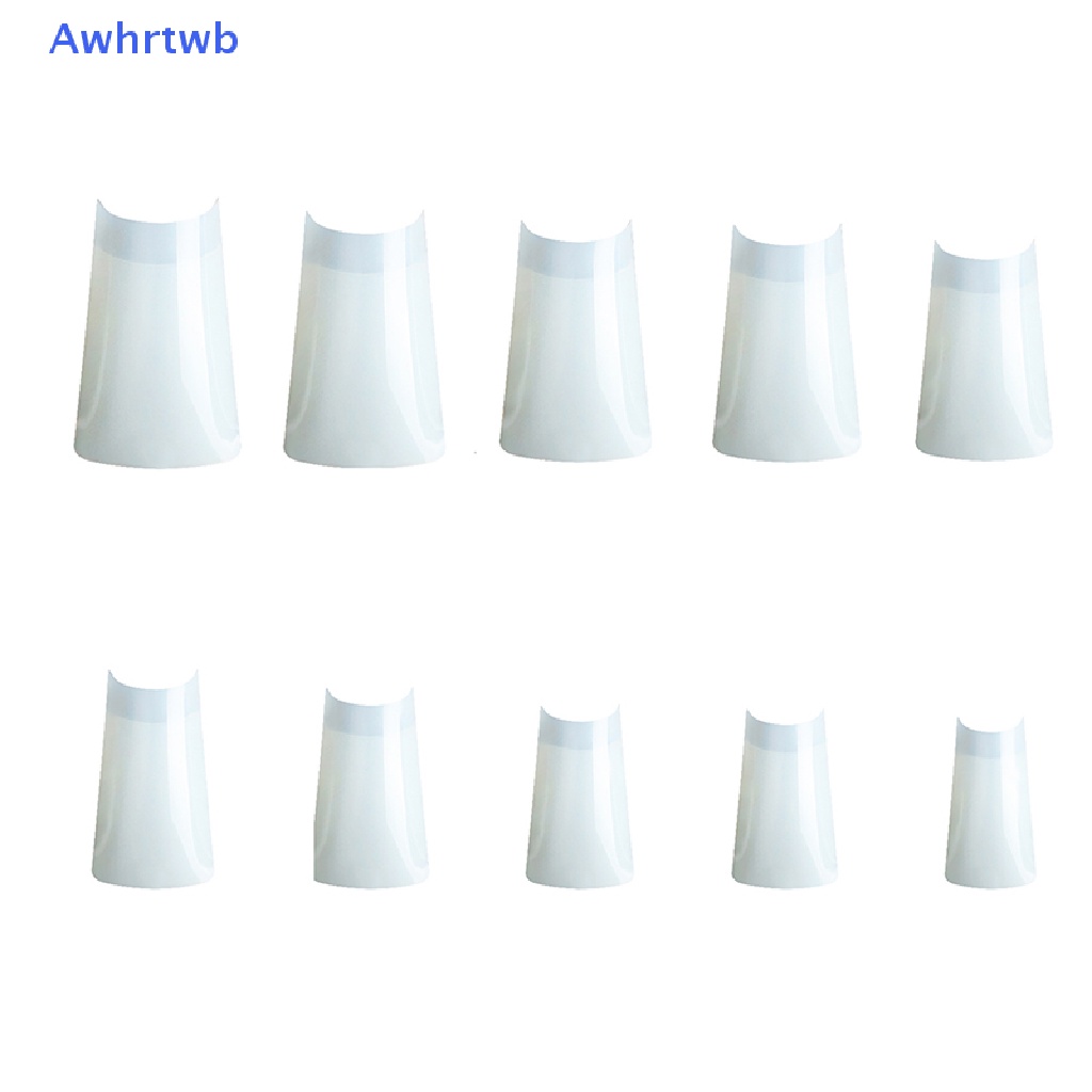 Túi 500 Móng Tay Giả Ngắn Trang Trí Nghệ Thuật Chất Liệu Acrylic Mới