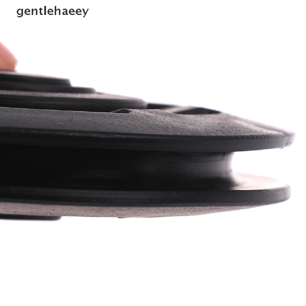 Gent 95mm Black Bearing Pulley Wheel Cable Gym Equipment Part Wearproof EN