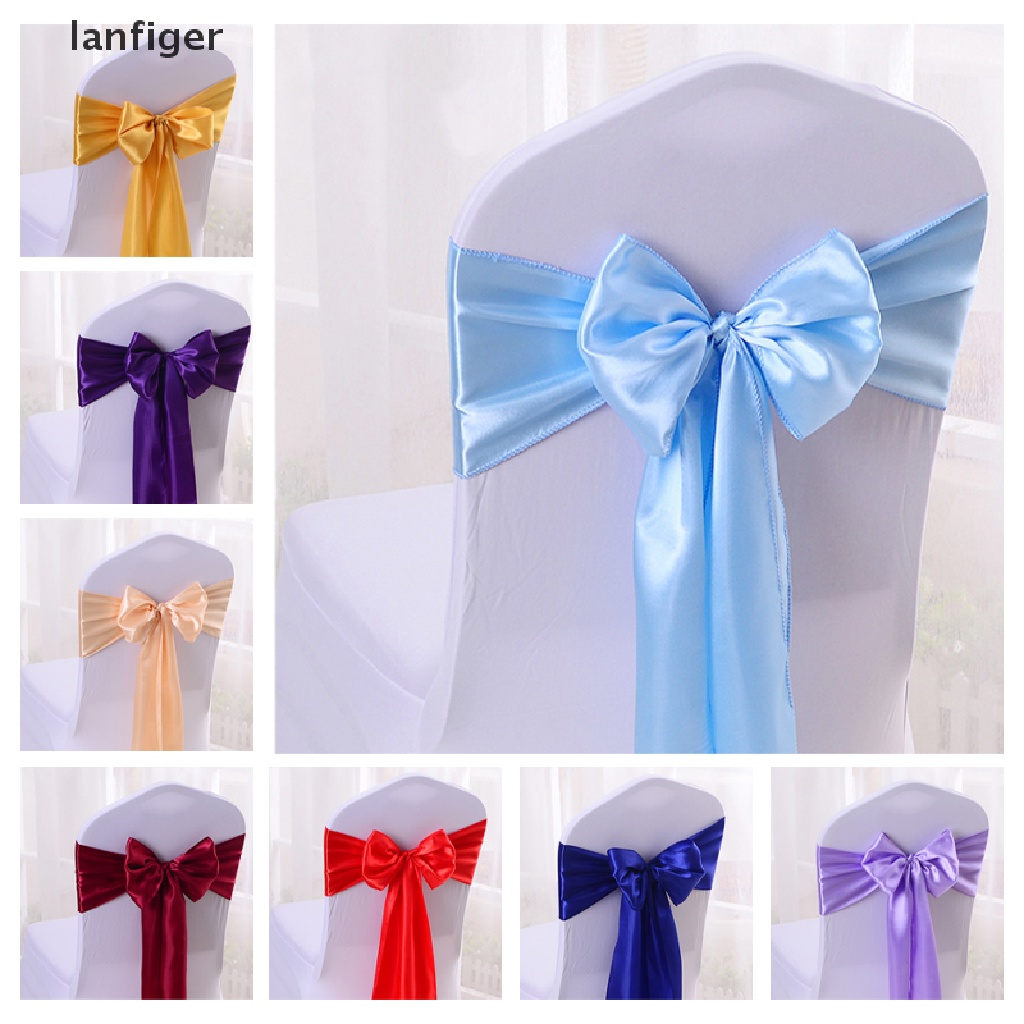 Lanf Áo Bọc Ghế Sa Sash Nhiều Màu Sắc Chất Lượng Cao Trang Trí Tiệc Cưới / Sinh Nhật / Khách Sạn Bán Sỉ EN