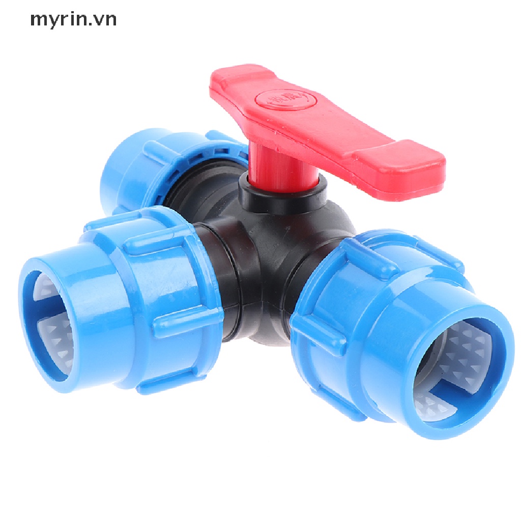 Van Nối Ống Nước Ba Chiều Hình Chữ T Bằng Nhựa PE