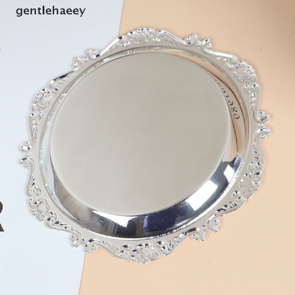 Khay Sắt Bóng Đựng Trái Cây / Bánh Kẹo / Món Tráng Miệng Cho Bữa Tiệc