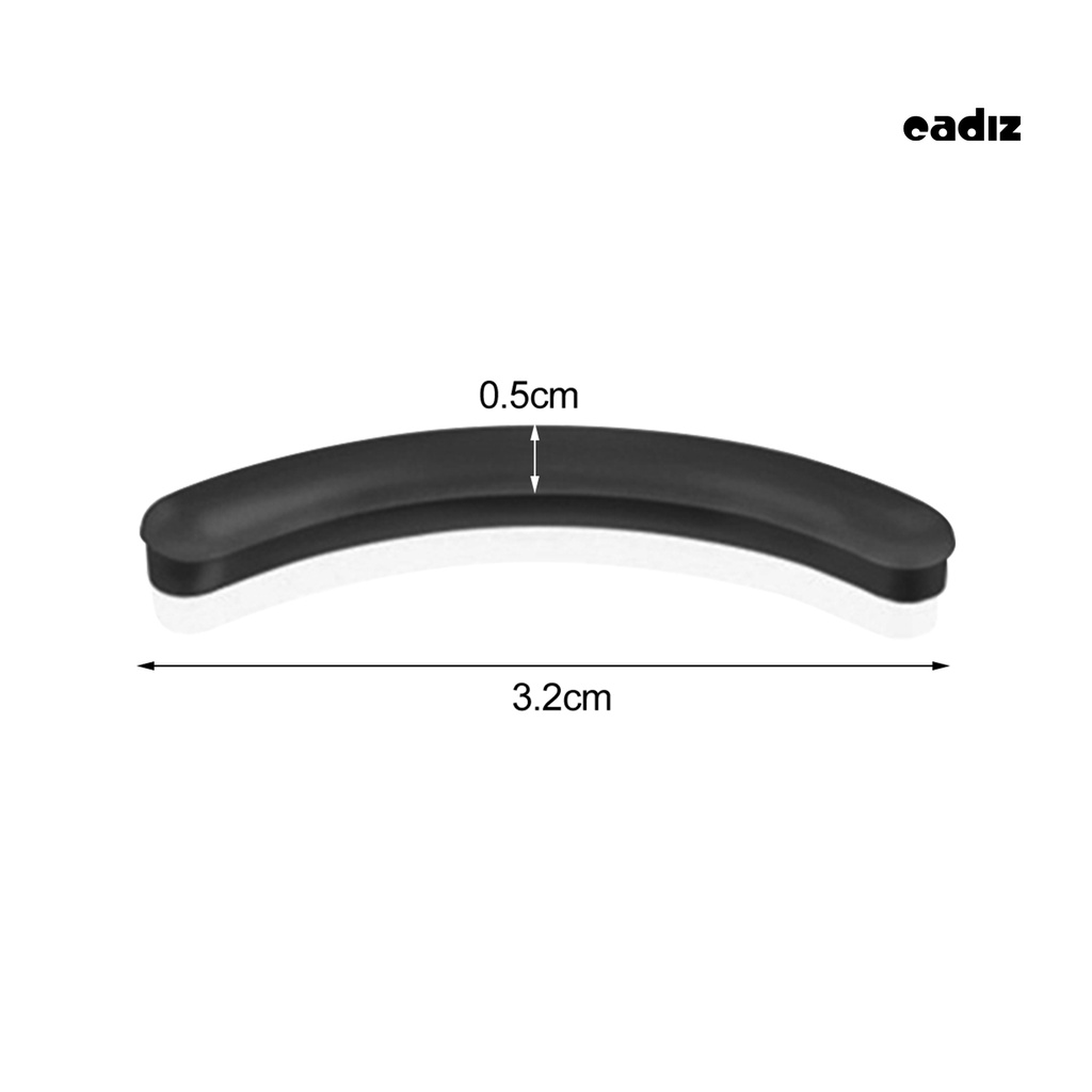 Set 6 Miếng Đệm Silicon Màu Đen Độ Đàn Hồi Cao Hỗ Trợ Uốn Cong Lông Mi Chuyên Nghiệp