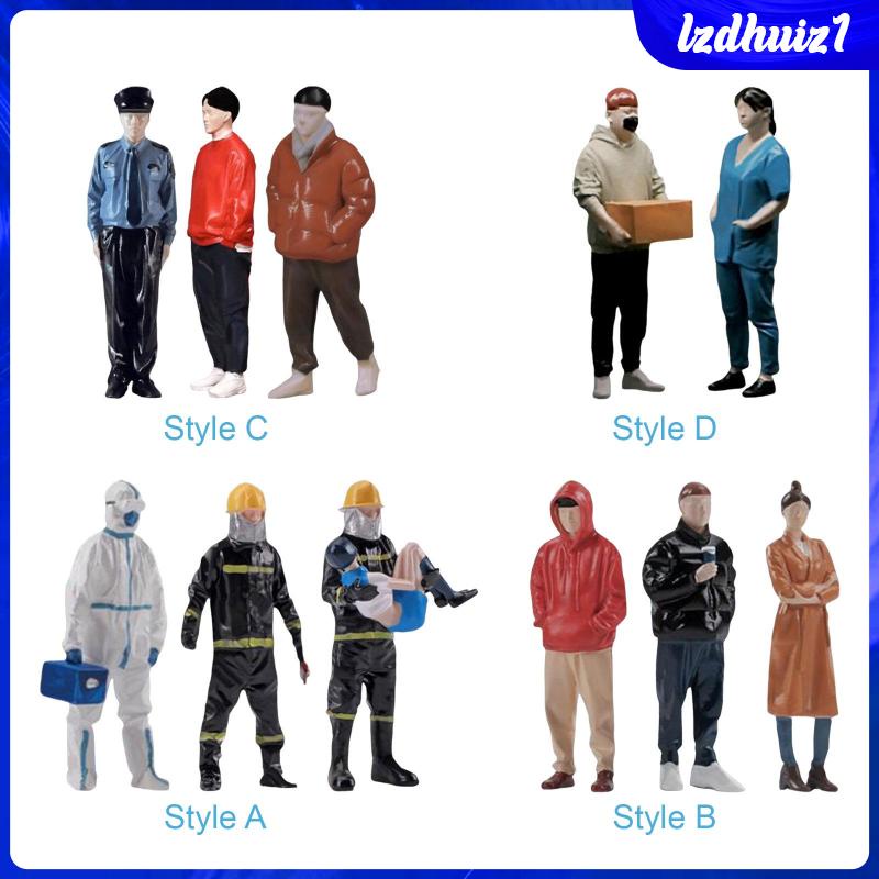 Mô Hình Người Tỉ Lệ 1 / 32 Dùng Trang Trí Tiểu Cảnh Độc Đáo