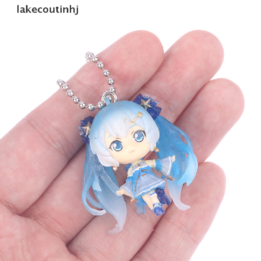1 Móc Khóa Hình Nhân Vật Hatsune Miku Dễ Thương 4cm
