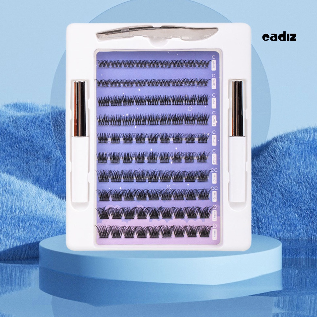 1 Bộ Lông Mi Giả Hiệu Ứng 3D Mềm Mại Trang Trí Hình Đuôi Cá Cho Nữ