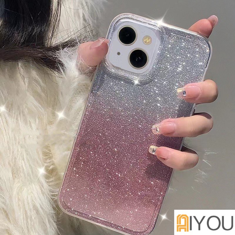 Ốp Điện Thoại Cứng Chống Sốc Lấp Lánh Cho iPhone 14 13 12 11 Pro MAX 7 + 8Plus SE 2020 XR XS MAX X XR