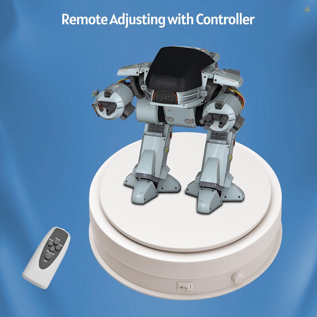 Mô Hình Trưng Bày Trang Sức Xoay 360 Độ Đường Kính 8-inch 15KG