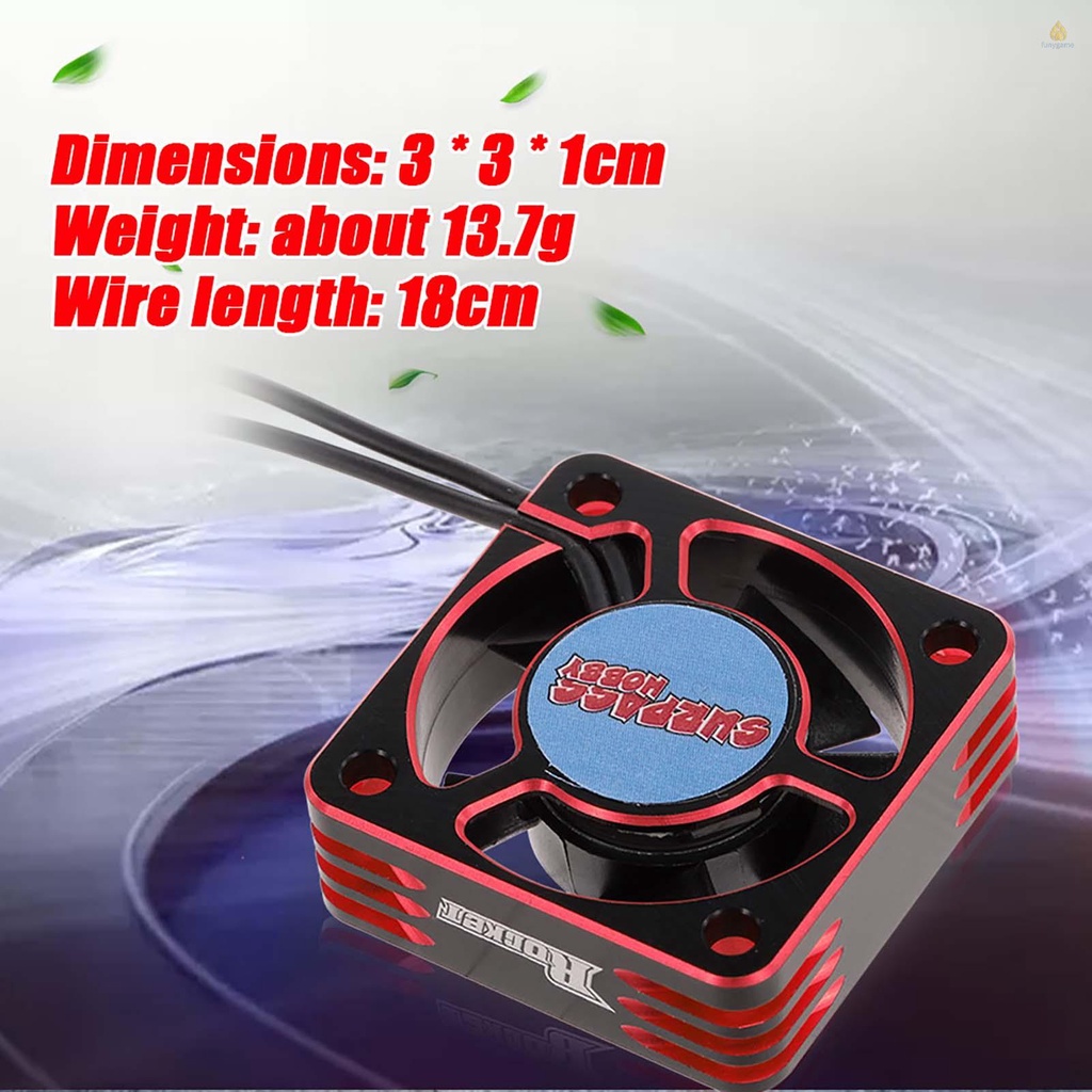 Quạt Tản Nhiệt SURPASS HOBBY 5V 28000rmp Cho Động Cơ Không Cảm Biến 540