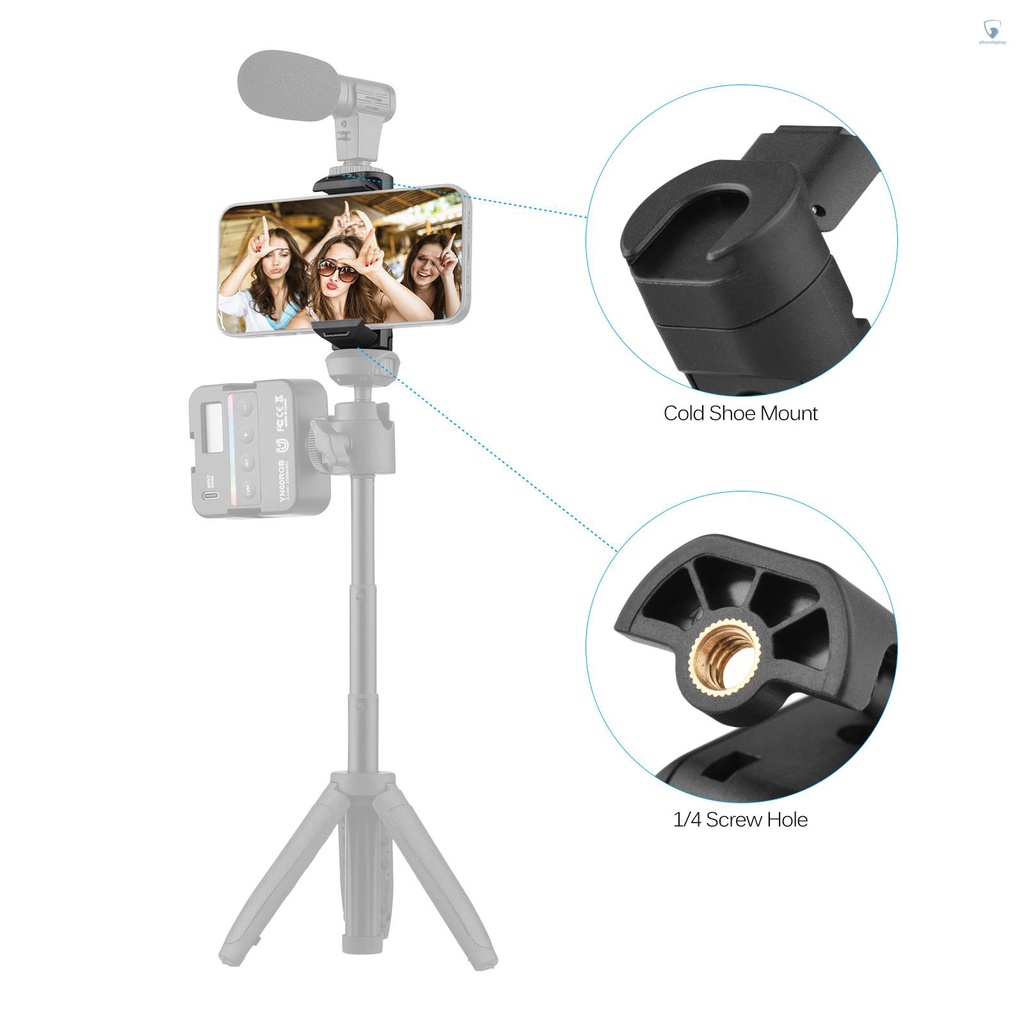 Giá Đỡ Điện Thoại Có Thể Gập Lại Với Lỗ Vít 1 / 4 Inch Cho Tripod