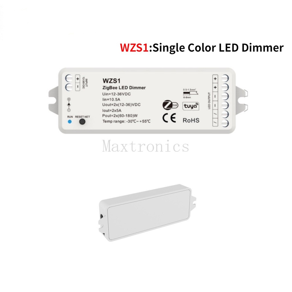 Bộ Điều Khiển Đèn Led Zigbee 3.0 DC12-24 - 36V WZS1 / WZS2 / WZS3 / WZS4 / WZS5 Bằng Giọng Nói / Google / Alexa CCT RGBW Rgbwct APP