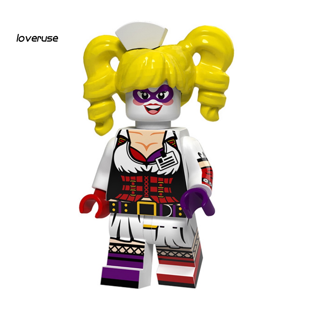 Mô Hình Đồ Chơi Lắp Ráp Nhân Vật Siêu Anh Hùng Y Tá Quinn Robin Superwoman