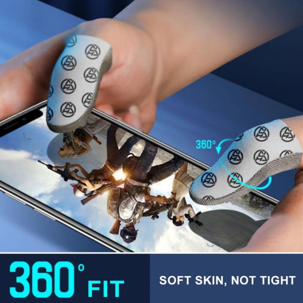 Găng Tay Chơi Game Chống Mồ Hôi Cảm Ứng Có Thể Tái Sử Dụng|Găng Tay Quấn Ngón Cái Bằng Sợi Carbon