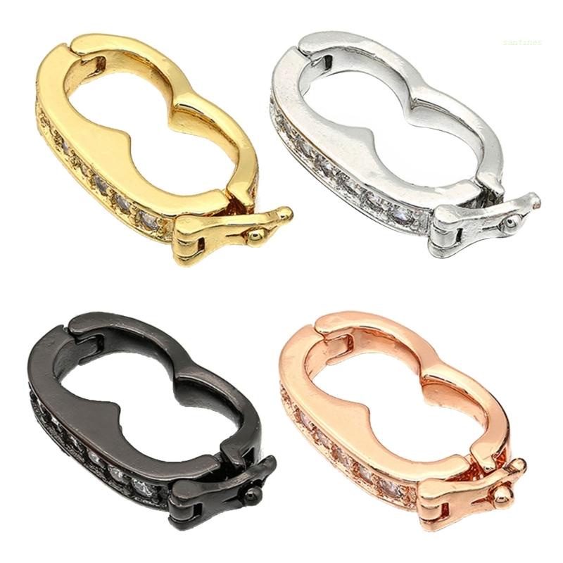 Khóa Kẹp Ngắn Làm Trang Sức Hình Hạt Đậu Phộng