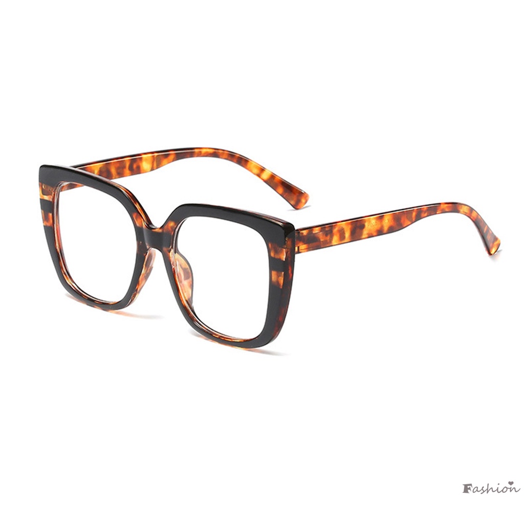 Mắt Kính Gọng Phẳng Lớn Chống Ánh Sáng Xanh Bằng Nhựa Resin Dày Dặn Chống Ánh Sáng Xanh Thời Trang Cho Thợ Làm Máy Tính