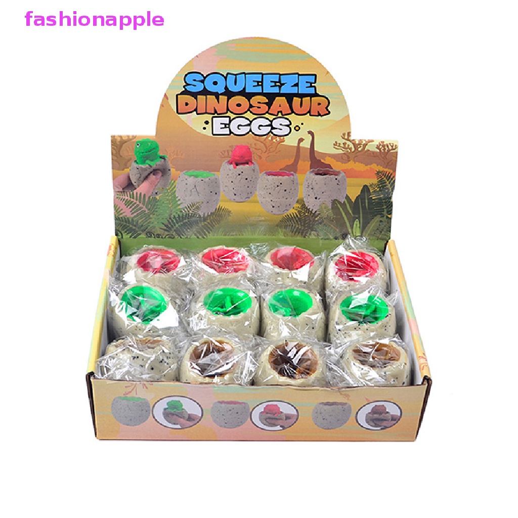 1 Đồ Chơi Nắn Bóp Hình Trứng Khủng Long Dễ Thương