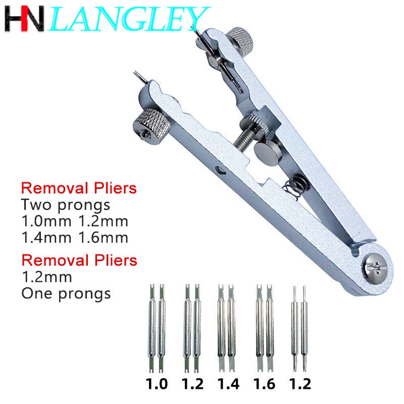 Kìm Tháo Dây Đồng Hồ Đeo Tay Chữ V Bằng Hợp Kim Nhôm 6825